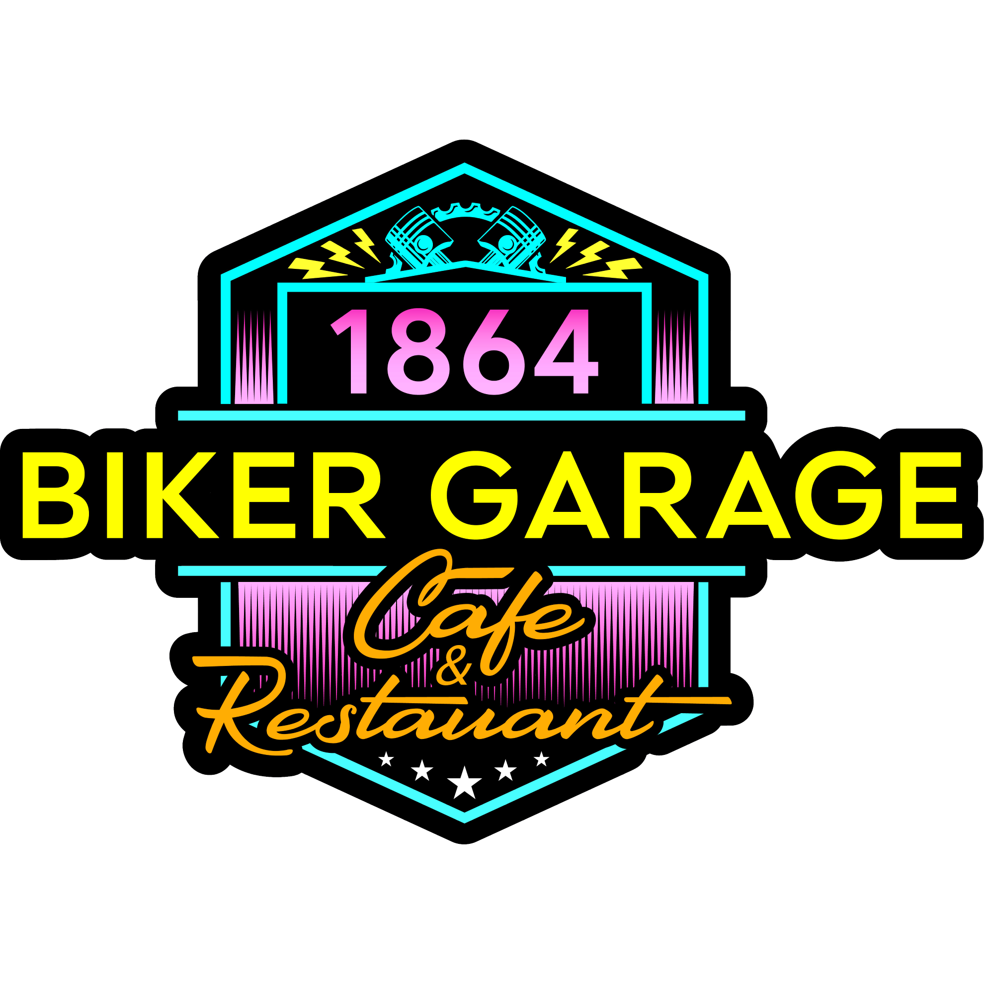 1864 Biker Garage